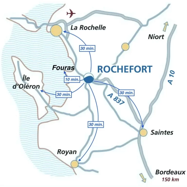 plan Charente Maritime Rochefort