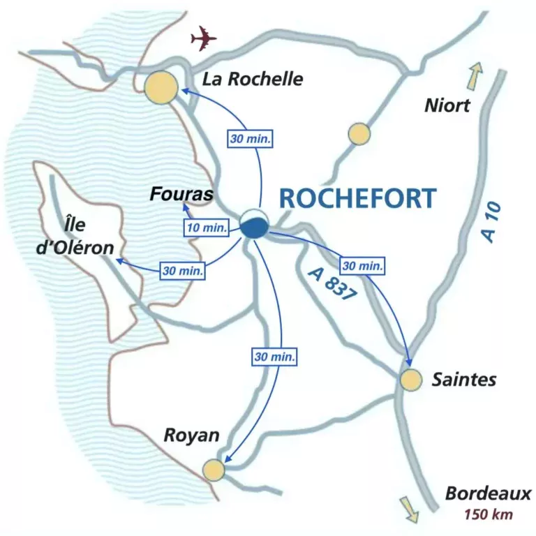 plan Charente Maritime Rochefort