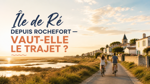 Ile de ré depuis rochefort