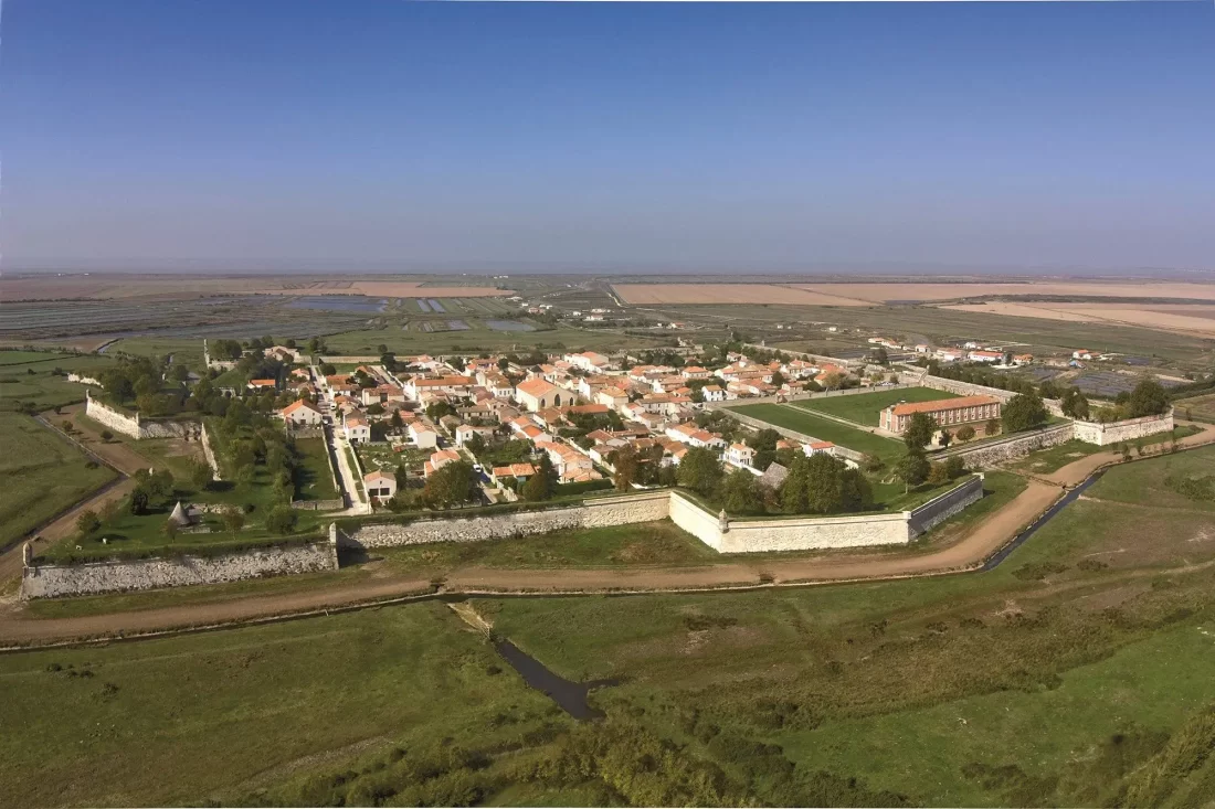 La citadelle de Brouage, un des plus beaux villages de France