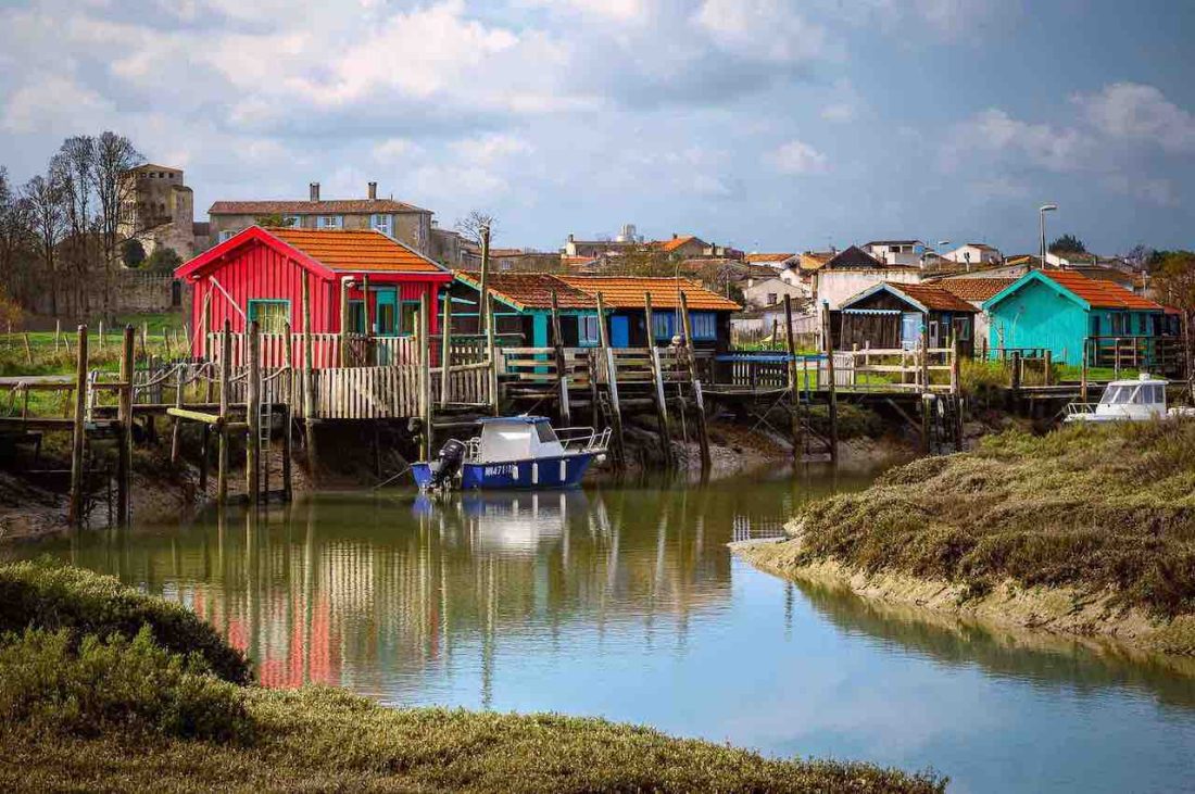 Cabanes colorées Mornac sur Seudre