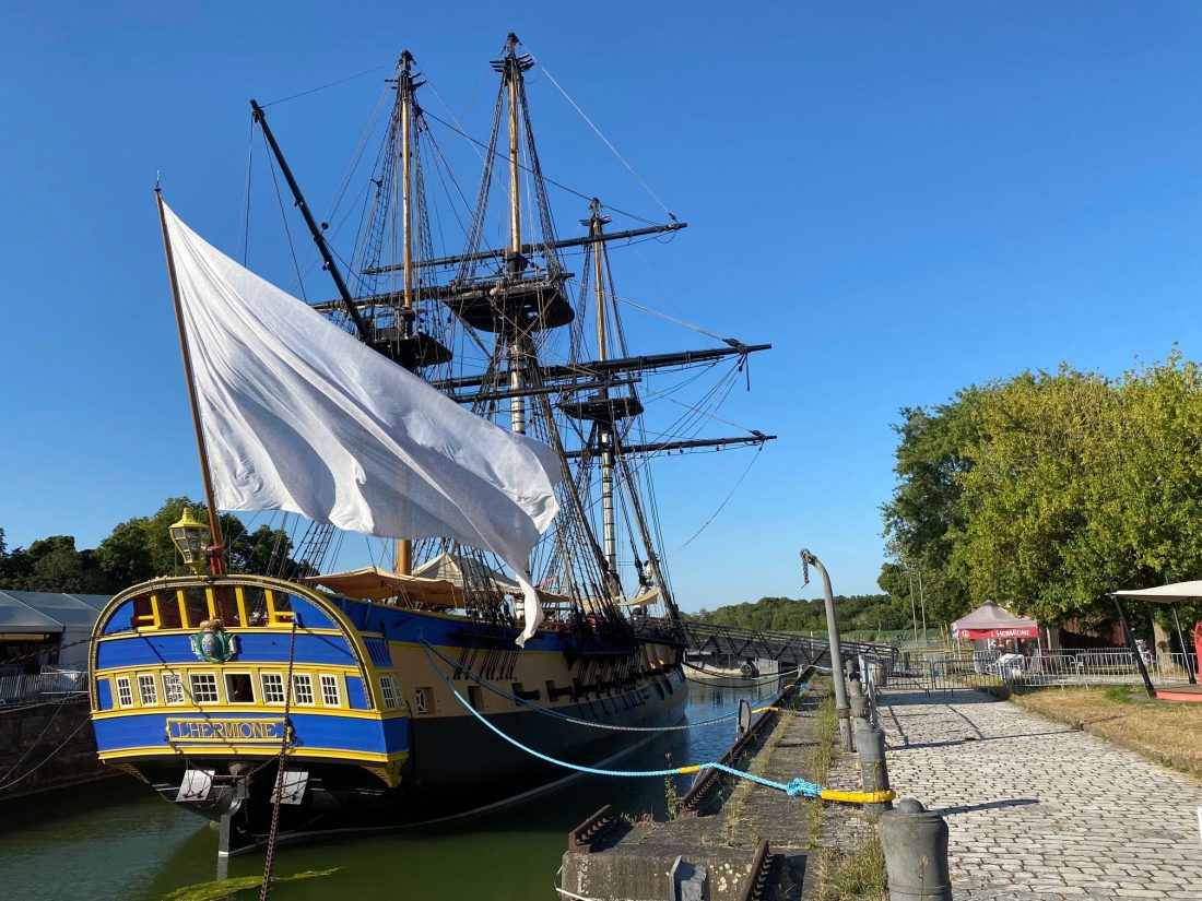 Que faire en Charente Maritime : découvrir la Frégate l'Hermione à Rochefort