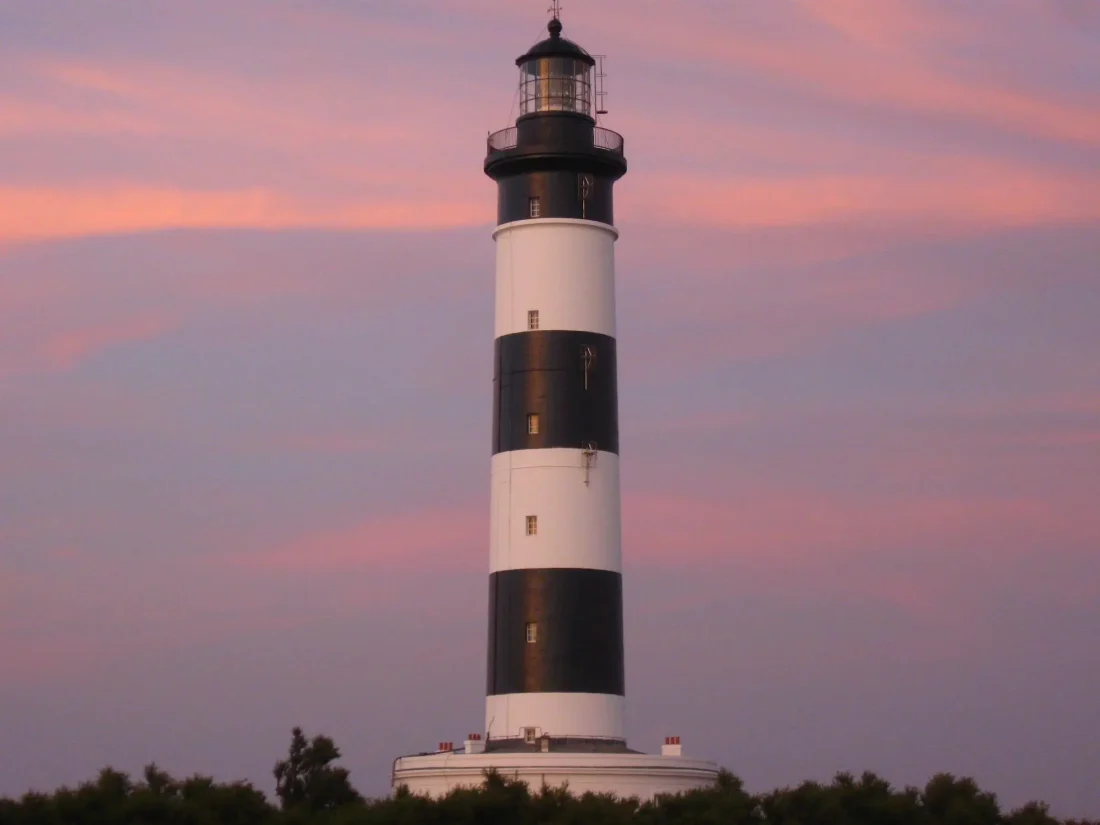 Le phare de chassions sur l'ile d'Oléron