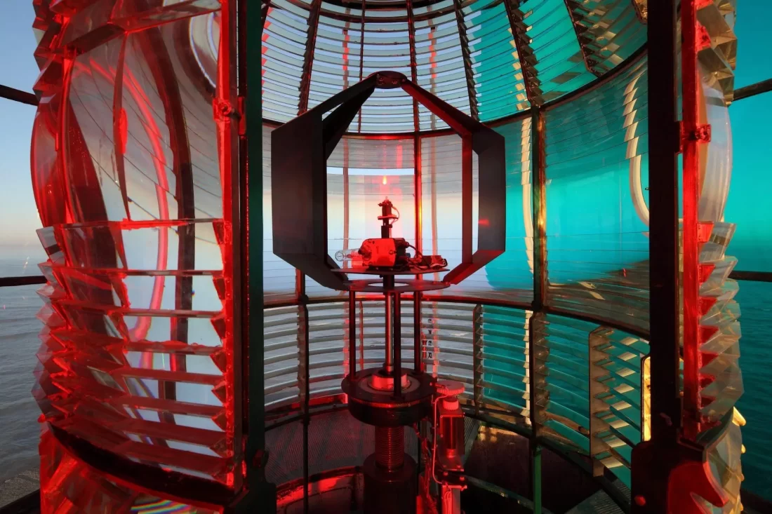La lentille du phare de cordouan